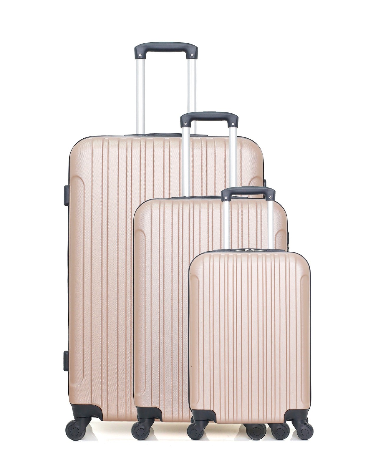 Set de 3 valises ALPES 75 cm par HERO pour tous vos grands voyages