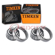 2 pc Timken Front Outer Wheel Bearing and Race Sets for 1975-1989 Dodge D100 io
