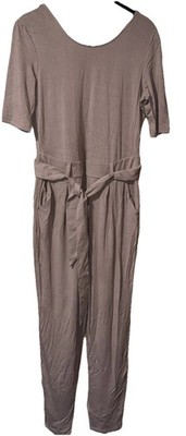Les Lune -  The Layla Jumpsuit Farbe Taupe, Gr.L - Neu! Toller Rückenausschnitt!