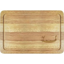 'Man Rowing in Gondola' Chopping / Serving Board (WB059353)