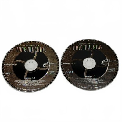 The New Adventures of the Time Machine (2000) - PC CD-ROM Video Game Disc Only