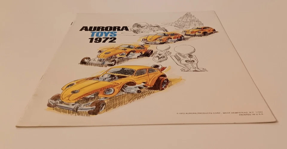 AURORA TOYS (1972) CATALOG THE IMPOSTERS, WHEELIE TRIKE RACE SET, RAZZY RACERS!! - Image 2 of 4