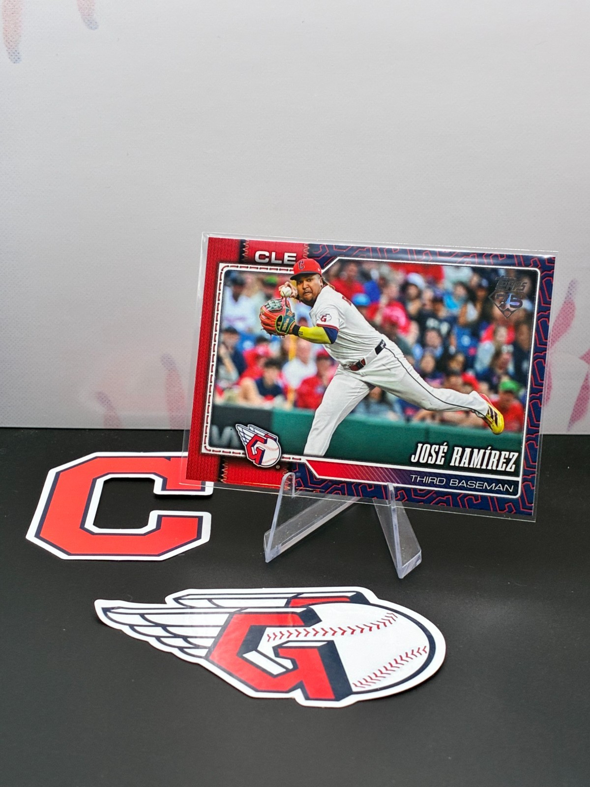 2026 Topps Series 1 - Jose Ramirez #284 - Team Color Border Parallel