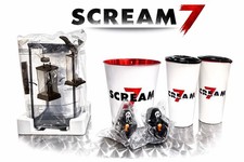2026 Scream 7 Ghost Face Complete Set Sealed LED Lantern & Tin Bucket Rare New!