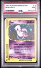 New Cert PSA 9 Mew Expedition Holo 19/165 with swirl!