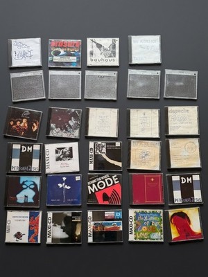 Lot 29 80s Synth Pop Goth Import CD Singles Depeche Mode Cure Peel Sessions