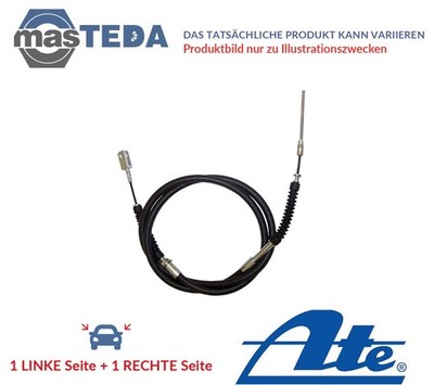 243727-19732 HANDBREMSSEIL BREMSSEIL HINTEN ATE 2PCS NEU OE QUALITÄT
