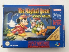 Thumbnail of ebay&reg; auction 406960242738 | The Magical Quest Starring Mickey Mouse SNES Super Nintendo PAL