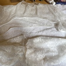 white lace over shirt small