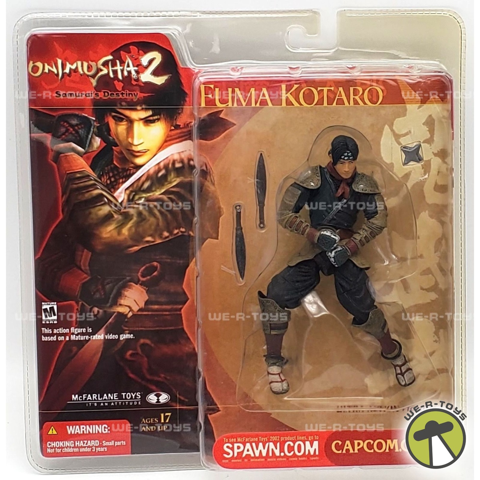 Onimusha 2 Samurai's Destiny Fuma Kotaro Action Figure McFarlane Toys NRFP