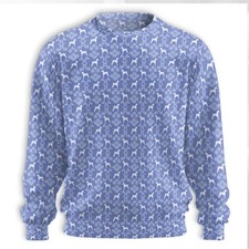 Boxer Dog All Over Print Sweatshirt Unisex Crewneck Dog Lovers Gift