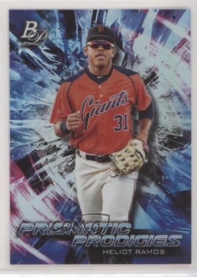 2018 Bowman Platinum Prismatic Prodigies Heliot Ramos #PPP-29 ut4