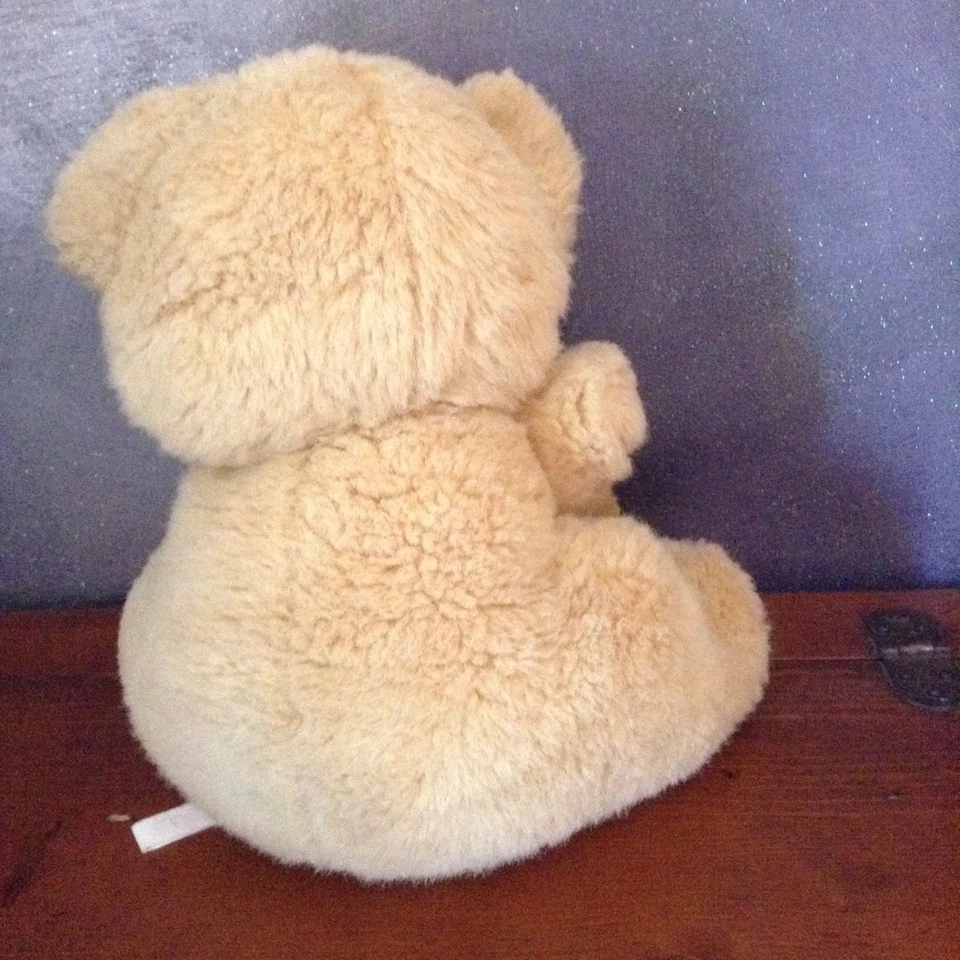 Peluche orso con orsetto 30 cm - Immagine 3 di 4