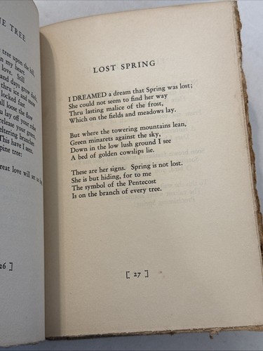 1938 Limited Edition Signed Inscribed POEMS Maude Lamb Wingate Hb DJ - Bild 6 von 7