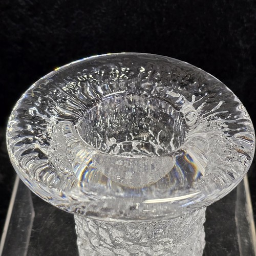 Vintage Set - Swedish Crystal Candle Holder Orrefors designed by Lars Hellsten - Picture 5 of 13