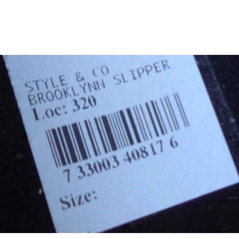 Style & Co. 女式 Brooklynn Microsuede 鞋头拖鞋女式 10 码 — 第 4/4 张图片