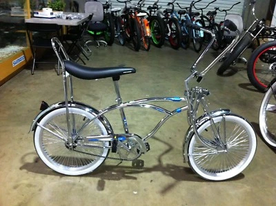 MBI 20" Chrome Lowrider Bike 68 Spokes Coaster Brake New!