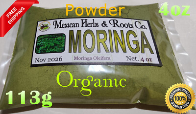 Hojas de Moringa,Moringa Leaf/Leaves, Organic moringa Oleifera  Powder 4oz