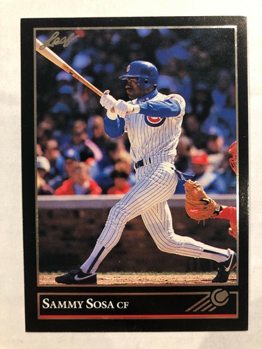 1990 Sammy Sosa Cards Base Parallel Insert #'d Game Used Choose/Pick your card - Picture 61 of 130