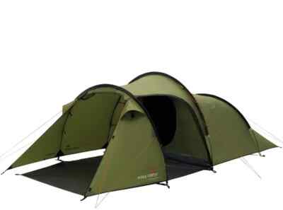 Easy Camp Hemsedal 3 Person Poled Adventure Tunnel Camping Tent (Green)