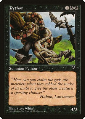 Python [Visions] Lightly Played