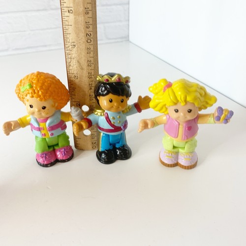 Fisher Price Little People Figures Elena Prince Sarah Lynn Poseable Bend Set 3 - Picture 4 of 7
