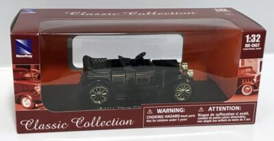 New-Ray Chevy Classic 6 Roadster schwarz/gold Inlay Maßstab 1:32
