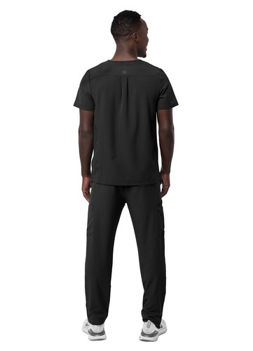 Adar Addition Scrub Set For Men - Classic V-Neck Scrub Top & Cargo Scrub Pants - Picture 2 of 91