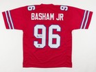 Carlos "Boogie" Basham Signed Buffalo Bills Jersey (Beckett COA) 2021 Draft Pick — photo 1