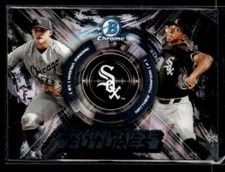 2019 Bowman Draft #FF-VT Andrew Vaughn / Matthew Thompson Franchise Futures card