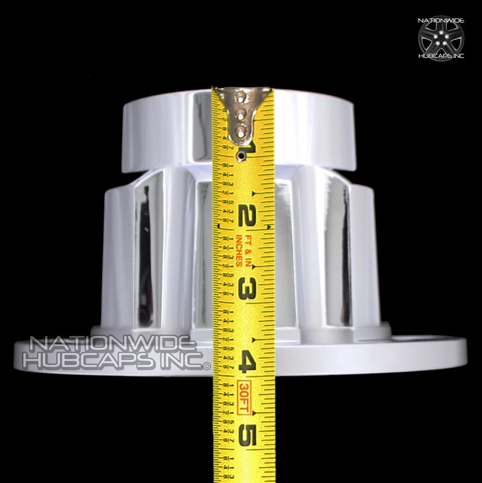 CHEVY GMC 4x2 6 Lug 15x8 15" TRUCK RALLY Wheel Center Hub Caps Bolt On Hubs 2wd - Image 4 of 4