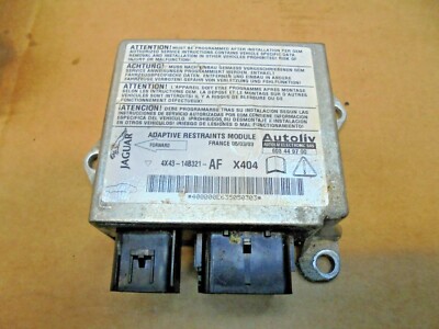 JAGUAR X TYPE 2004-2009 SRS ECU MODULE 4X43-14B321-AF / 603449700