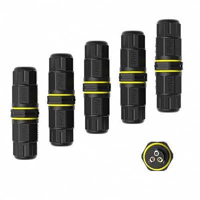 Ip68 Outdoor Waterproof Electrical Junction Box Wire Cable Connectorm16 For 2 Or