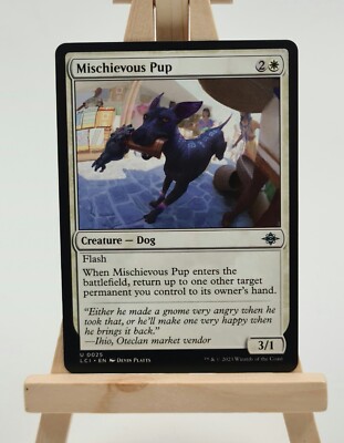 Mischievous Pup The Lost Caverns of Ixalan Magic (Verspielter Welpe) 25