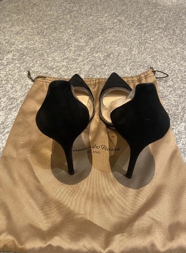 Gianvito Rossi Plexi Black Heels Worn Once RRP £635 Size 40/7 - Afbeelding 6 van 6