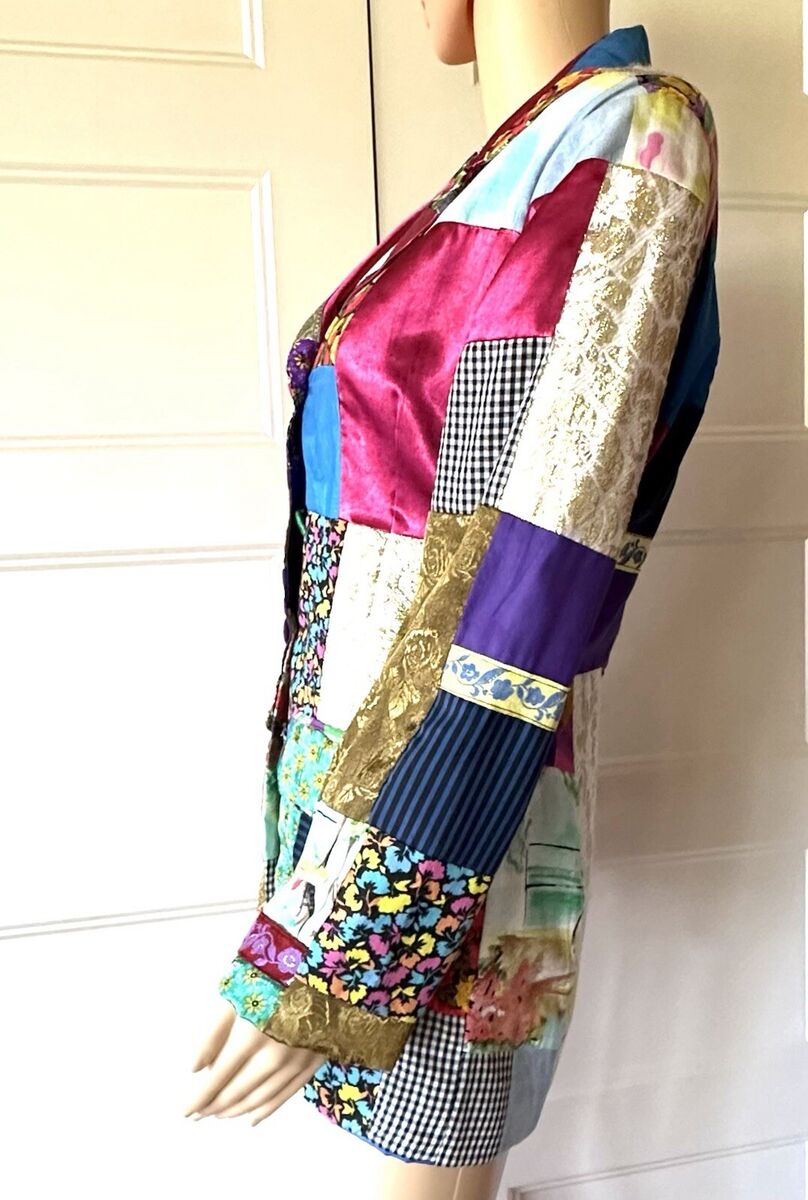DOLCE & GABBANA* Vintage Runway S/S 1993 Patchwork Jacket DOLCE & GABBANA* Vintage Runway S/S 1993 Patchwork Jacket