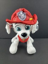 2015 Spin Master Nickelodeon Paw Patrol Marshall 8" Plush Stuffed Animal Toy