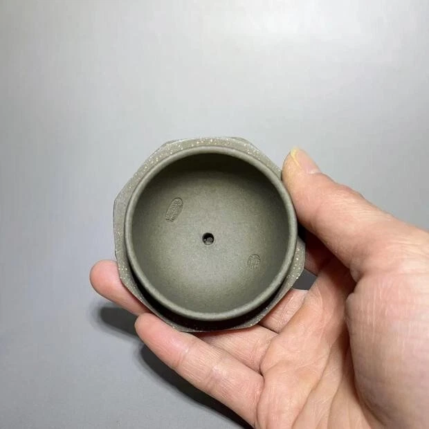 Tetera china de kungfu olla maestra marcada con 7 agujeros infusores real Yixing Zisha Foto 2 de 4