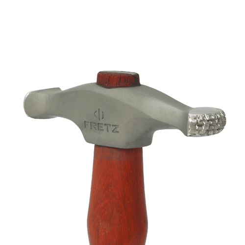 Jeweller's Raw Silk Wide Raising Hammer Textured Metal Jewellery Tool Fretz - Picture 5 of 6