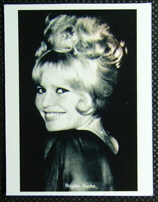 1 x Karte Adler Design Stars of the Silver Screen Brigitte Bardot # 9 von 25