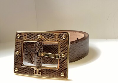 Brand new D& G belt. Never been worn. Comes with a box and a dust bag with tags Accessories | Brand New D G Belt Never Been Worn Comes With  main image 4