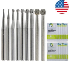 Wave Dental Carbide Burs Round For High Speed Handpiece FG 1/4 1/2 2 4 6 8 Prima