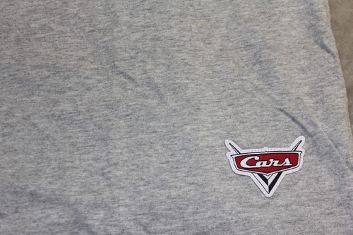 Disney Pixar Cars Lightning McQueen Sponsor Logos TShirt Sz XL new with tags - Picture 7 of 9