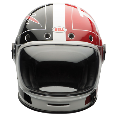 bell bullitt skratch le helmet Bell Bullitt LE Motorcycle Helmet SKRATCH Black/Red XS XSMALL