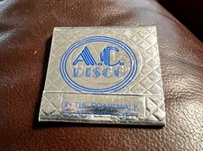 AC Disco, Resorts International, Atlantic City, New Jersey, Full Matchbook