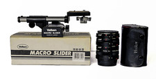 Velbon Macro Slider  + Vivitar Extension Tube