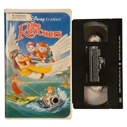 The Rescuers VHS Tape Disney Classic Movie USED Clamshell Vintage - Picture 8 of 12