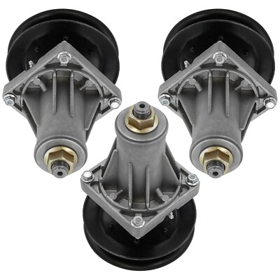 Caltric 918-06993 618-06993 Spindle w/ Pulley for MTD Cub Cadet Troy-Bilt