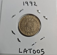 Latvia 5 Santimi 1992 LATVIAN Coin