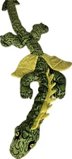 Green DRAGON Plush 45” Fun Express Stuffed Animal Toy